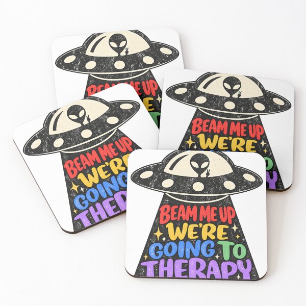 Item preview, Beam Me Up Therapy Alien Humor designed and sold by Spyshirt.