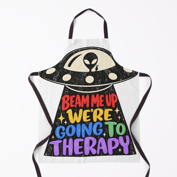 Item preview, Beam Me Up Therapy Alien Humor designed and sold by Spyshirt.