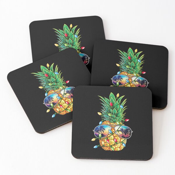 Item preview, Christmas Pineapple Tropical Vacation Sunglasses designed and sold by BuncoHearas.