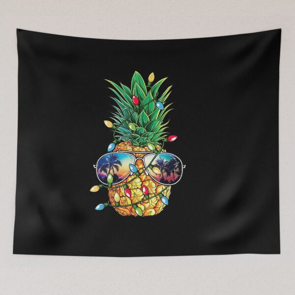 Item preview, Christmas Pineapple Tropical Vacation Sunglasses designed and sold by BuncoHearas.