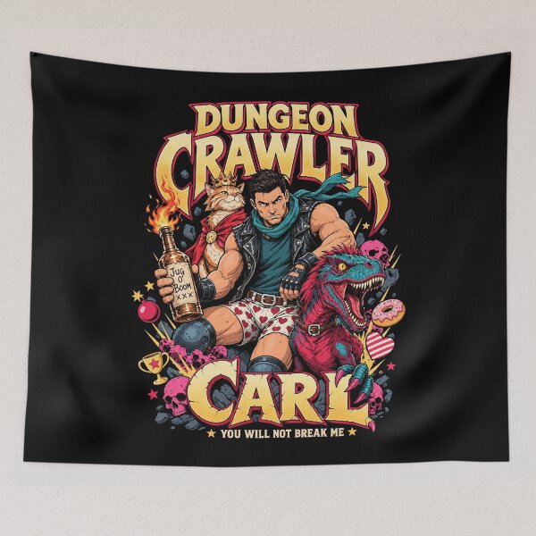 Item preview, Dungeon Crawler Carl Princess Donut You Will Not Break Me Graphic designed and sold by LuzWilderman.