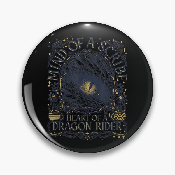 Item preview, Mind Of A Scribe Heart Of A Dragon Rider Fantasy Bookish Art designed and sold by TheHellIWontSh.