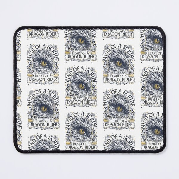 Item preview, Mind Of A Scribe Heart Of A Dragon Rider Fantasy Bookish Art designed and sold by TheHellIWontSh.