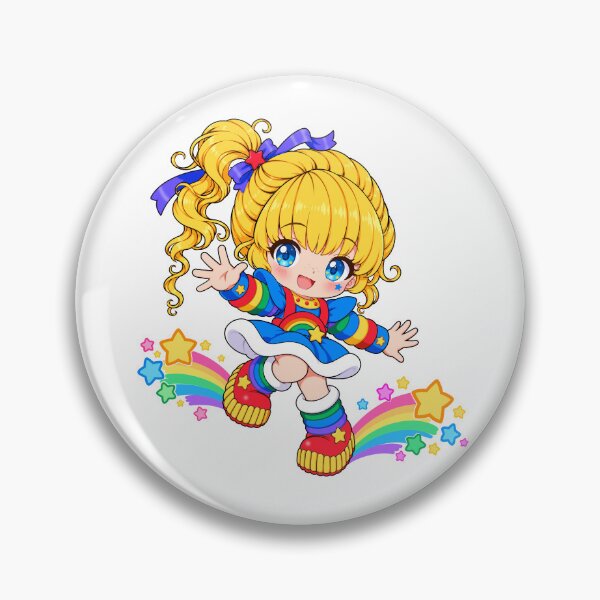 Artikelvorschau, Regenbogenmädchen Chibi entworfen und verkauft von PearlyBlues.