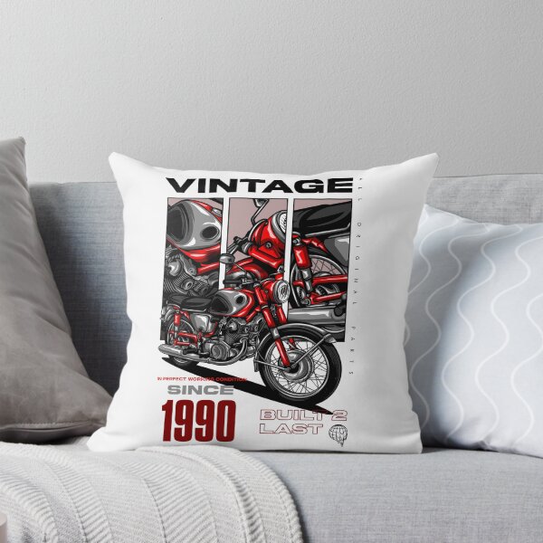 Item preview, Vintage Motorcycle Bikers Motorbike Birthday 1990 designed and sold by JRRTs.