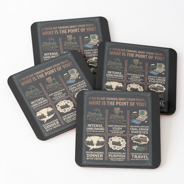 Item preview, Steam Trains Rock designed and sold by designbywhacky.