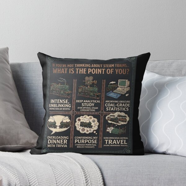 Item preview, Steam Trains Rock designed and sold by designbywhacky.
