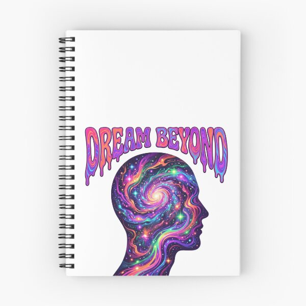 Item preview, Dream Beyond - Psychedelic Human Silhouette Cosmic Galaxy Art designed and sold by Sanan Israyilli.