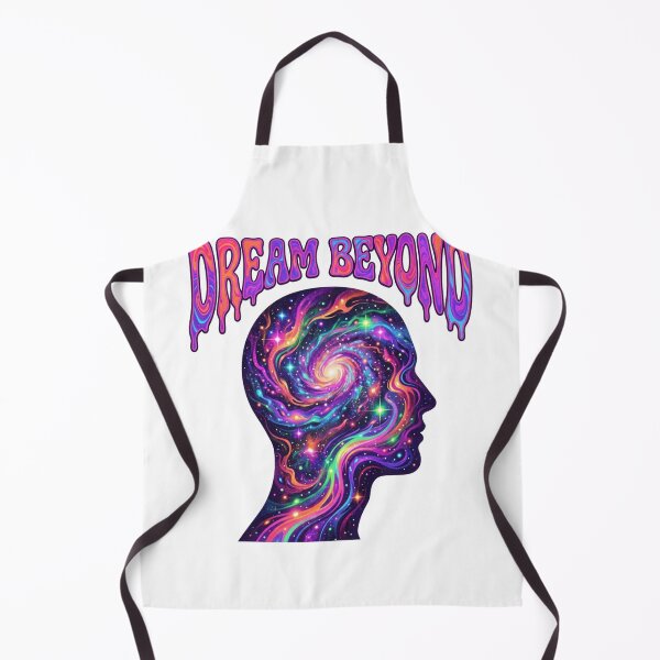 Item preview, Dream Beyond - Psychedelic Human Silhouette Cosmic Galaxy Art designed and sold by Sanan Israyilli.