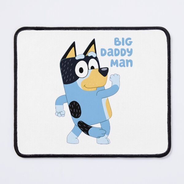 Item preview, BIG DADDY MAN Bluey Inspired Cartoon Dog designed and sold by Kleinpixel.