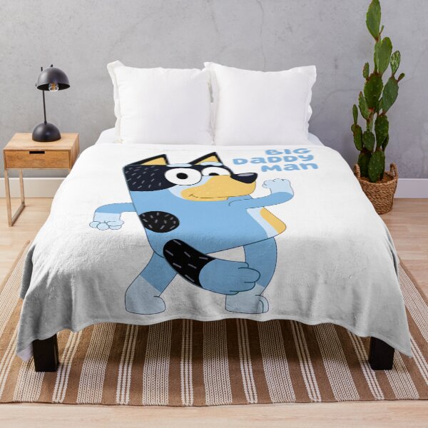 Item preview, BIG DADDY MAN Bluey Inspired Cartoon Dog designed and sold by Kleinpixel.