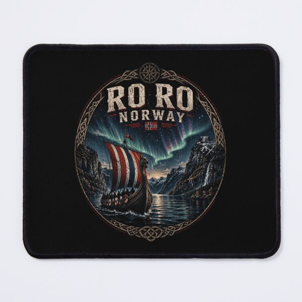 Item preview, Ro Ro Norway,Viking Ship Norway Flag Culture Row Country T-Shirt, designed and sold by Crystal-Tree.