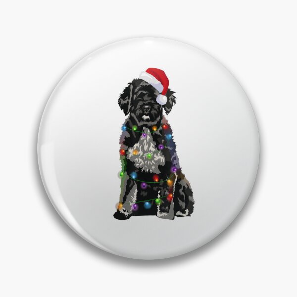 Item preview, Christmas Dog Christmas Lights Santa Hat Holiday designed and sold by BuncoHearas.