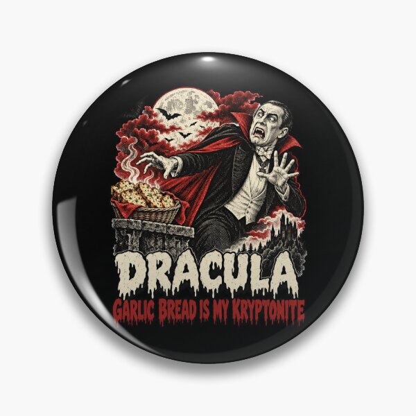 Item preview, Dracula Garlic Bread Kryptonite designed and sold by CerealBoxInk.