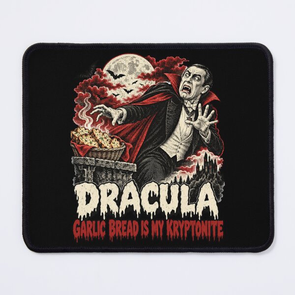 Item preview, Dracula Garlic Bread Kryptonite designed and sold by CerealBoxInk.