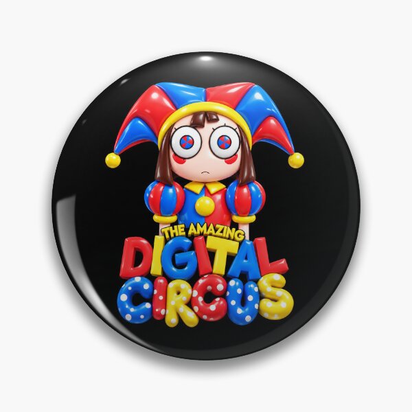 Item preview, Pomni Inspired The Amazing Digital Circus 3D Art designed and sold by LuzWilderman.
