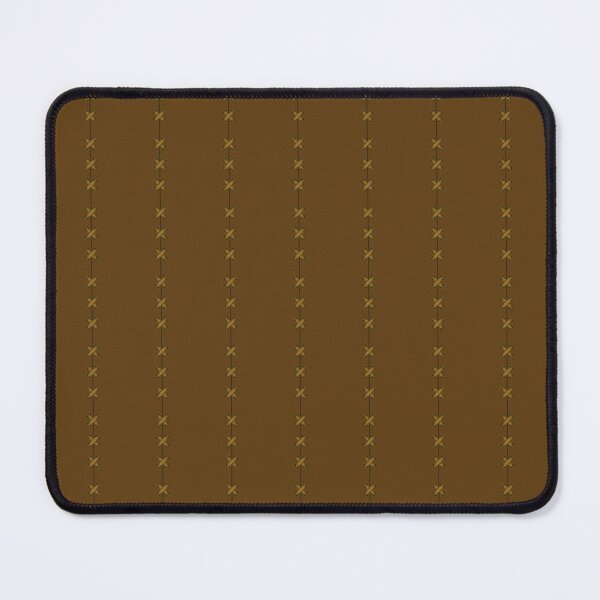 Item preview, A pattern with a triple lacing of brown color, repeating on a brown background. designed and sold by Cherevan.