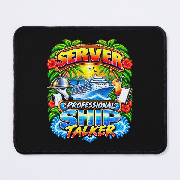 Item preview, Server DesignProfessional Ship Talker Cruise Vacation designed and sold by fungear.