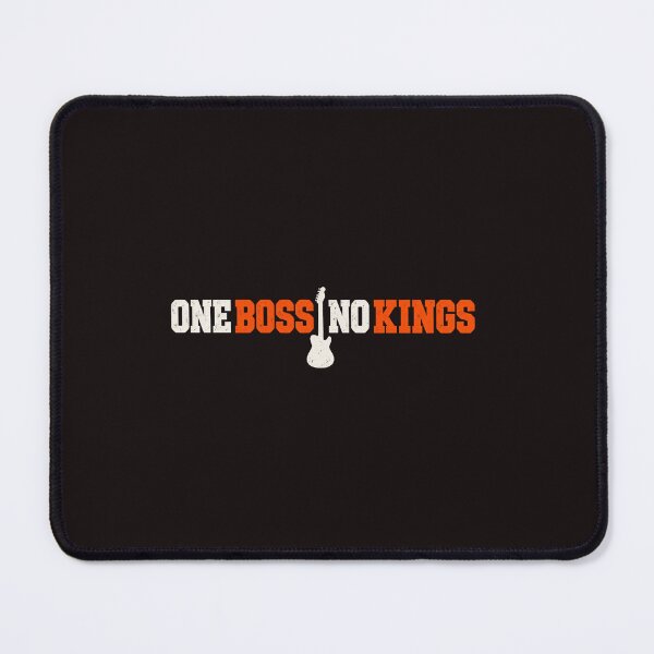 Item preview, One Boss No Kings Vintage Rock Guitar Graphic designed and sold by DYALEEZ-XCR.