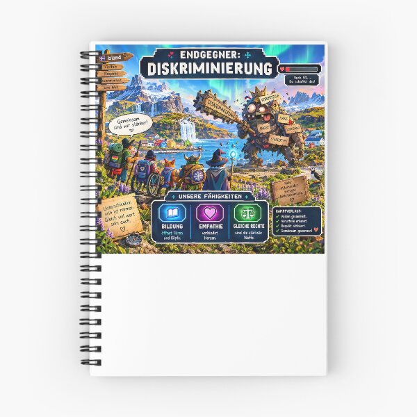 Item preview, FINAL BOSS: DISCRIMINATION AND OUR ABILITIES designed and sold by Mianku | Für das Leben.