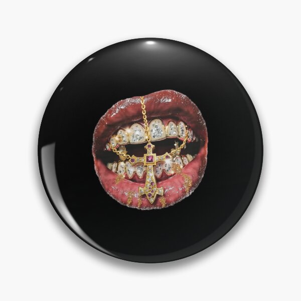 Item preview, Gold Grill Lips, Diamond Teeth Hip Hop designed and sold by llesmith.