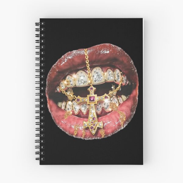 Item preview, Gold Grill Lips, Diamond Teeth Hip Hop designed and sold by llesmith.