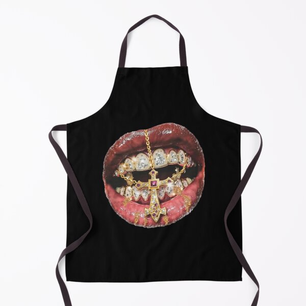 Item preview, Gold Grill Lips, Diamond Teeth Hip Hop designed and sold by llesmith.