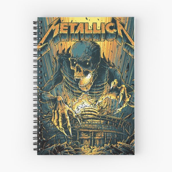 Item preview, Metallica Original Custom Vintage Music Band Tee Unique Poster Wall Art designed and sold by Cool Robot Bro..