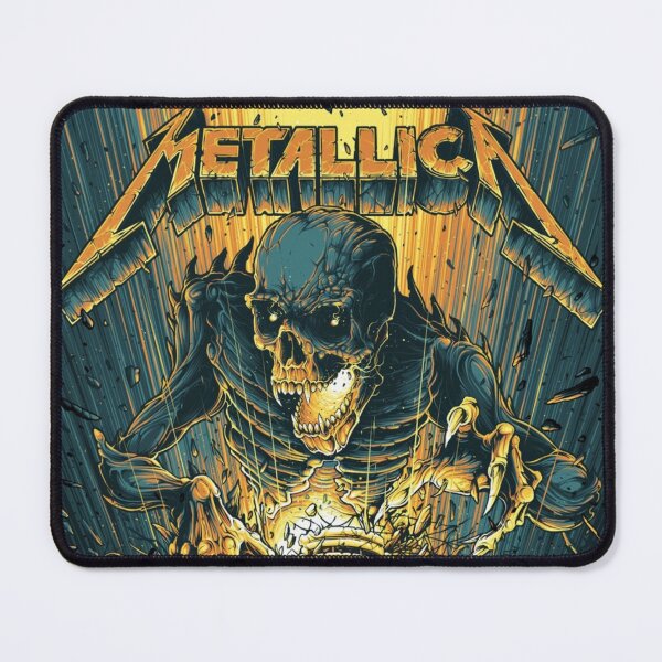 Item preview, Metallica Original Custom Vintage Music Band Tee Unique Poster Wall Art designed and sold by Cool Robot Bro..