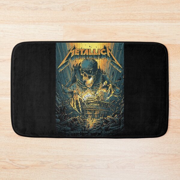 Item preview, Metallica Original Custom Vintage Music Band Tee Unique Poster Wall Art designed and sold by Cool Robot Bro..