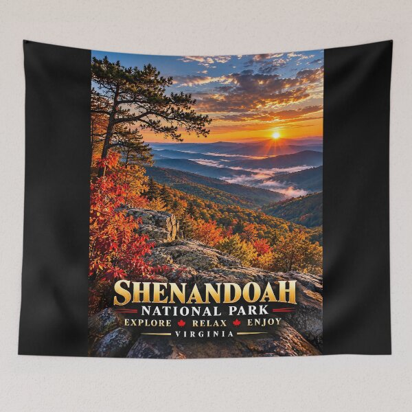 Item preview, SHENANDOAH NATIONAL PARK - VIRGINIA - Explore - Relax - Enjoy designed and sold by DBM Photo Art 1.