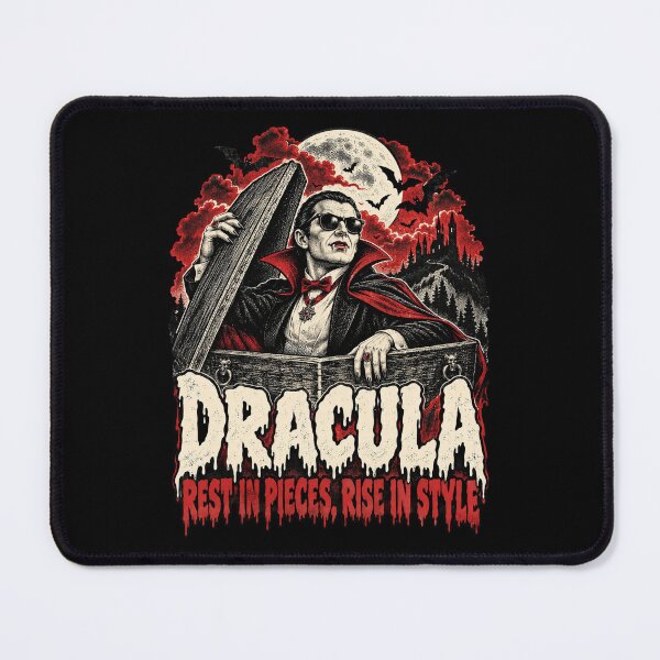 Item preview, Dracula Rest In Pieces Rise Style designed and sold by CerealBoxInk.