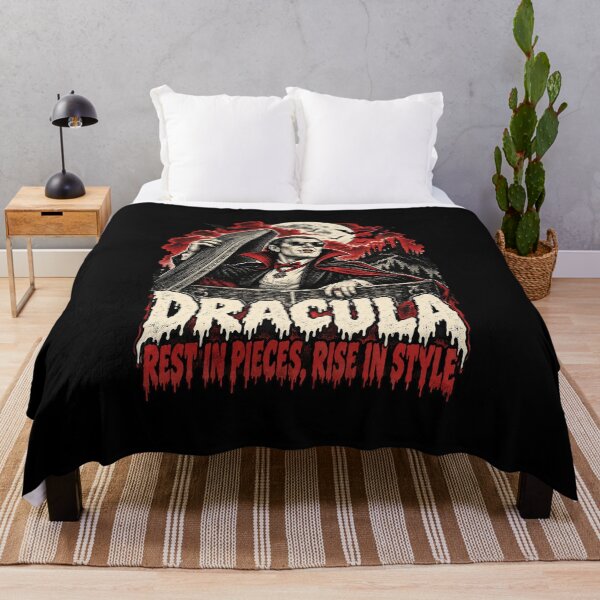Item preview, Dracula Rest In Pieces Rise Style designed and sold by CerealBoxInk.