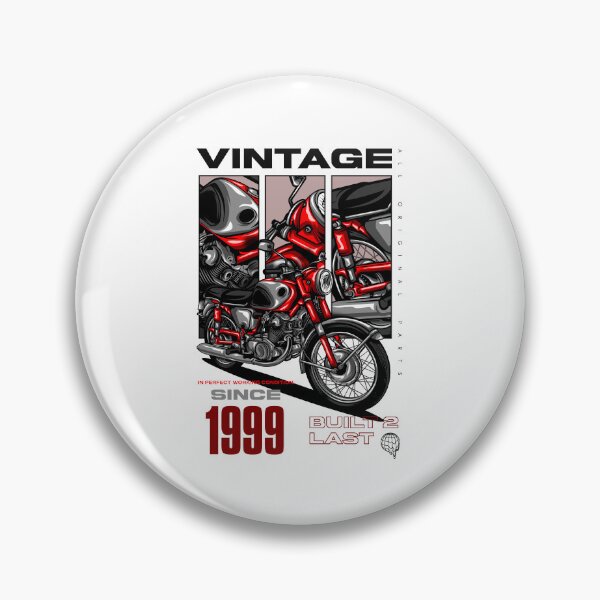 Item preview, Vintage Motorcycle Bikers Motorbike Birthday 1999 designed and sold by JRRTs.