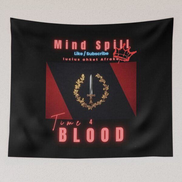 Item preview, Mind Spill: Time 4 Blood designed and sold by luciusafraka.
