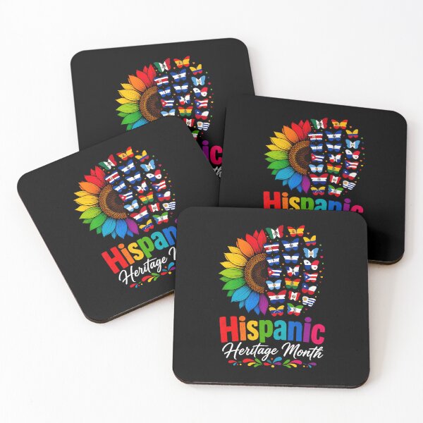 Item preview, Hispanic Heritage Month Sunflower Hispanic Countries Flags designed and sold by Pider-Vampire.