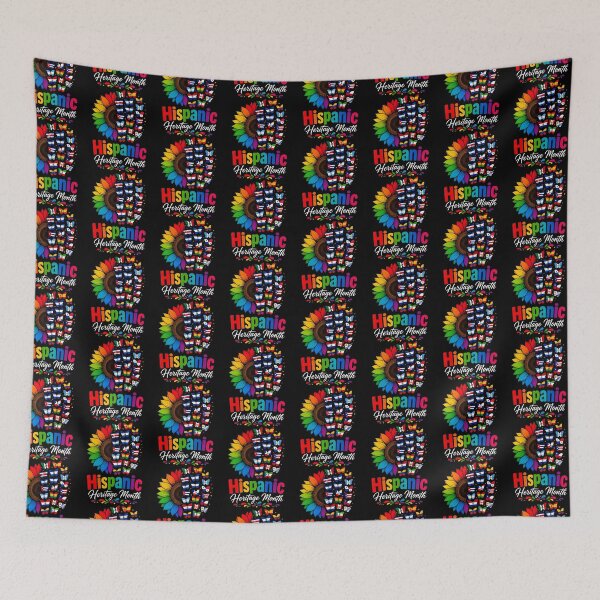 Item preview, Hispanic Heritage Month Sunflower Hispanic Countries Flags designed and sold by Pider-Vampire.