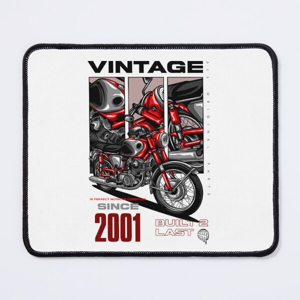 Item preview, Vintage Motorcycle Bikers Motorbike Birthday 2001 designed and sold by JRRTs.