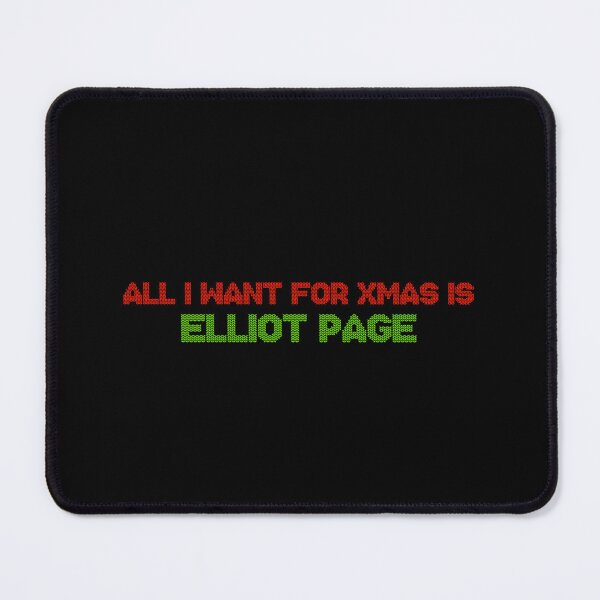 Item preview, All I Want for Xmas is Elliot Page designed and sold by 2000sbabyangel.