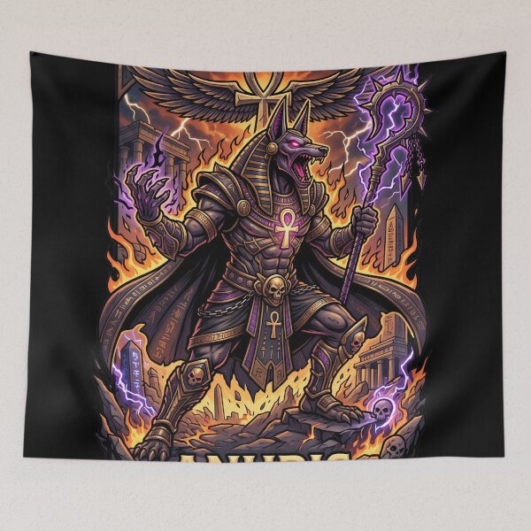 Item preview, Anubis Lord of the Dead designed and sold by Gabriela Mihai.