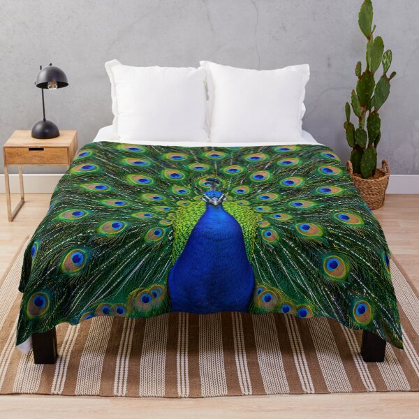 Item preview, Majestic Peacock Full Feather Fan Display designed and sold by Sybille-Yates.