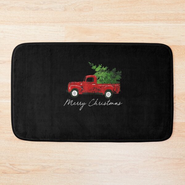 Item preview, Merry Christmas Vintage Red Truck Christmas Tree designed and sold by BuncoHearas.