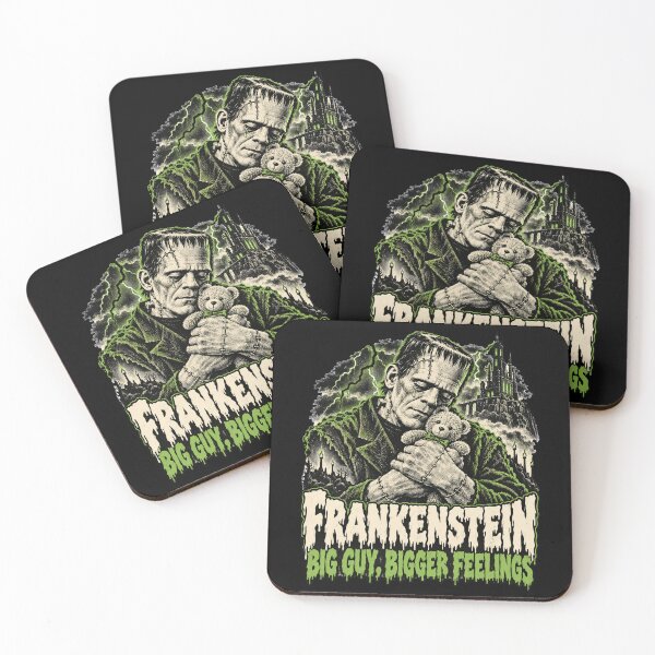 Item preview, Frankenstein Big Guy Bigger Feelings designed and sold by CerealBoxInk.