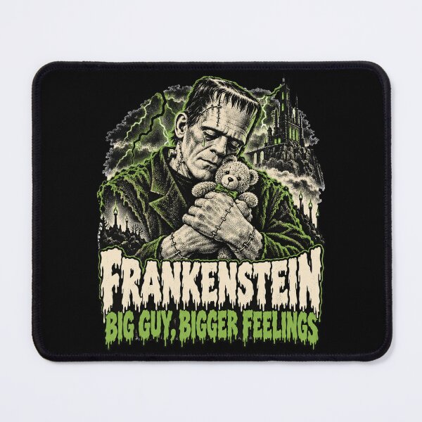 Item preview, Frankenstein Big Guy Bigger Feelings designed and sold by CerealBoxInk.