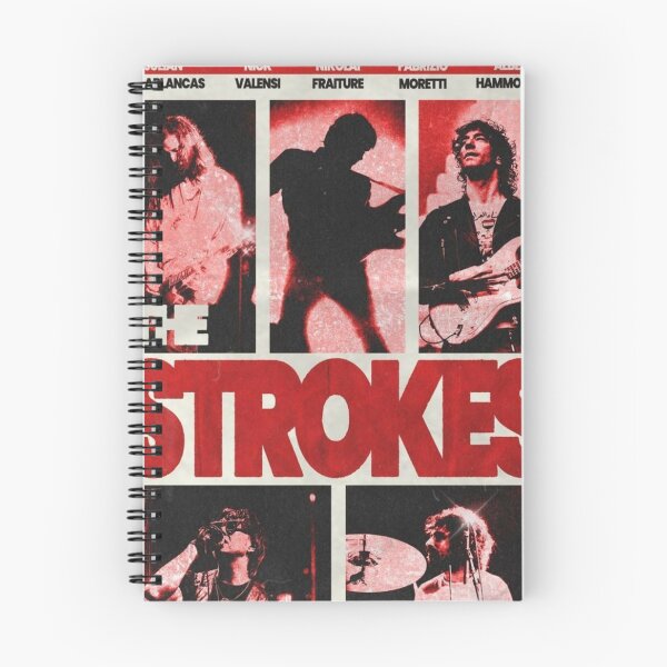 Item preview, The Strokes Original Custom Vintage Music Band Tee Unique Poster Wall Art designed and sold by Cool Robot Bro..