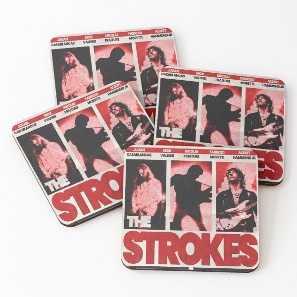 Item preview, The Strokes Original Custom Vintage Music Band Tee Unique Poster Wall Art designed and sold by Cool Robot Bro..
