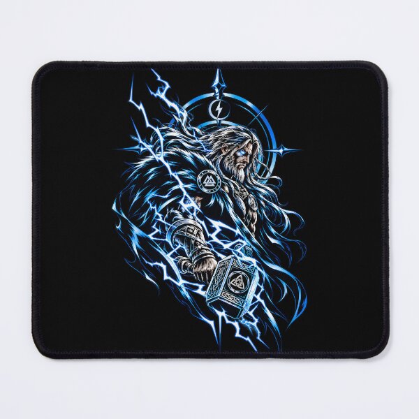 Item preview, Thor Norse God Thunder Lightning Mjolnir designed and sold by QubekShop.
