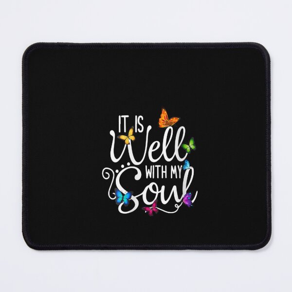 Item preview, It Is Well With My Soul Butterfly Christian Faith designed and sold by BuncoHearas.