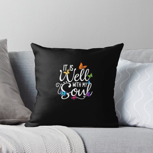 Item preview, It Is Well With My Soul Butterfly Christian Faith designed and sold by BuncoHearas.
