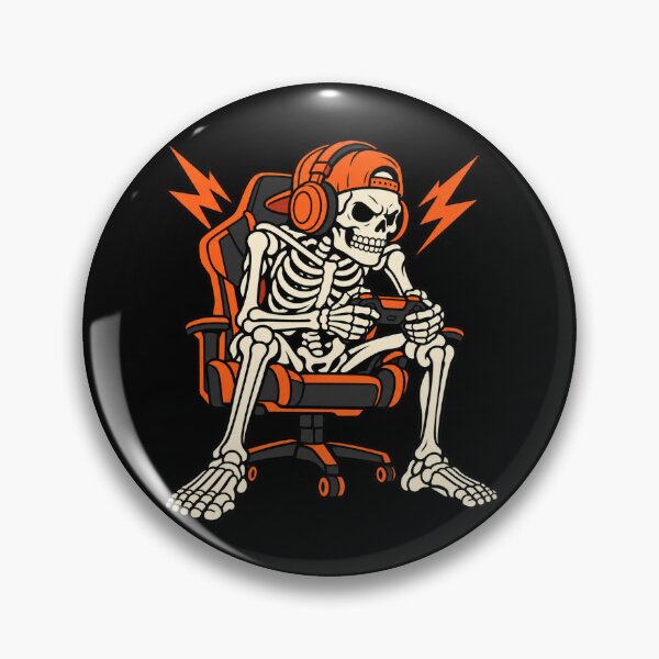 Item preview, Skeleton Gamer Playing Video Games Funny Gaming designed and sold by Kladhadredo.